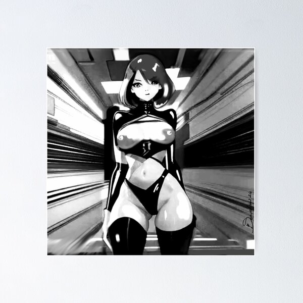 Day Glow Anime by iServalan for Tale Teller Club Books Poster