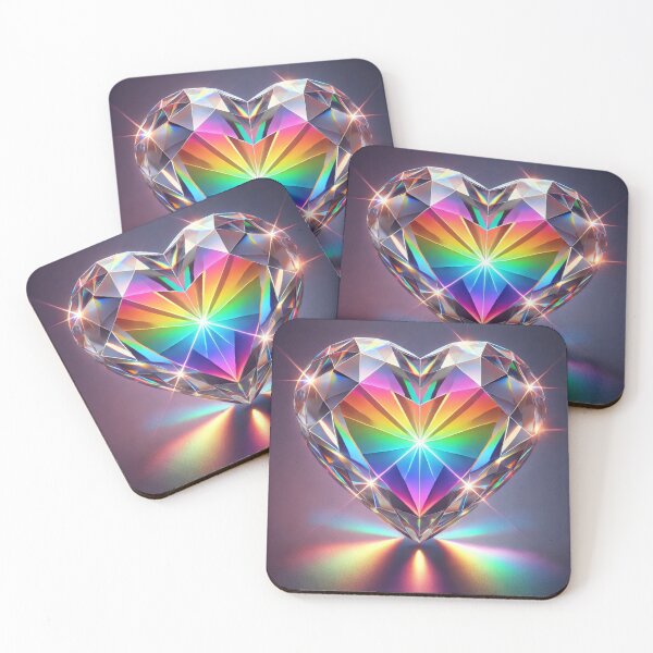 Item preview, Crystal Prism Heart designed and sold by WildVista.
