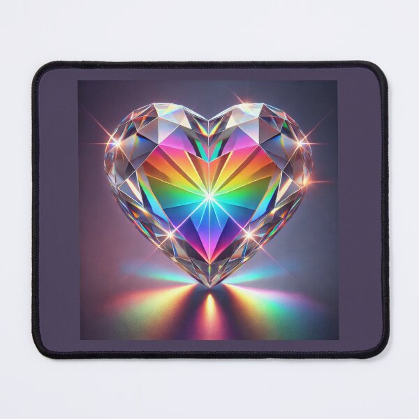 Item preview, Crystal Prism Heart designed and sold by WildVista.