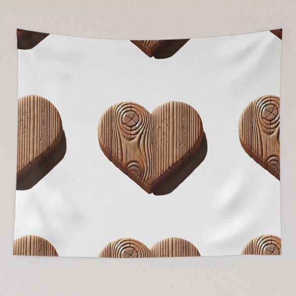 Item preview, Rustic Wooden Heart designed and sold by WildVista.