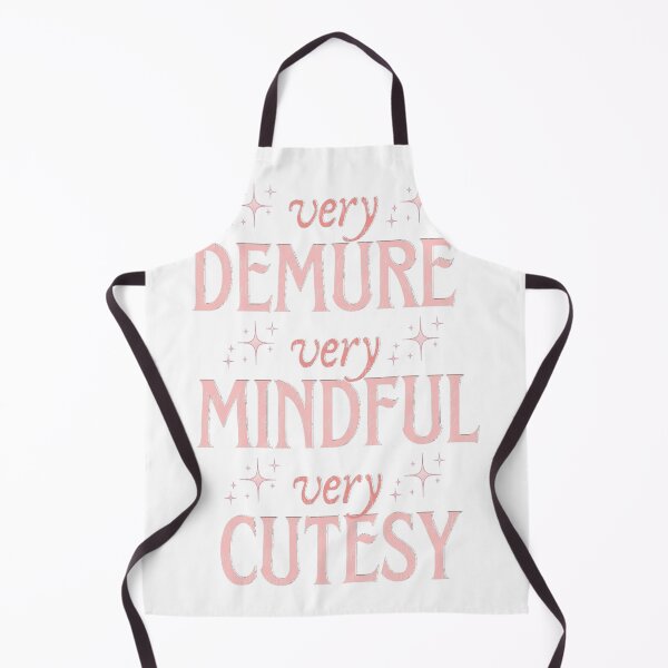 Item preview, Very Demure Very MindFull Very Cutesy Sticker (Pink and White) /  Very Demure Very Mindful Funny Essential T-Shirt designed and sold by VisualSimple.