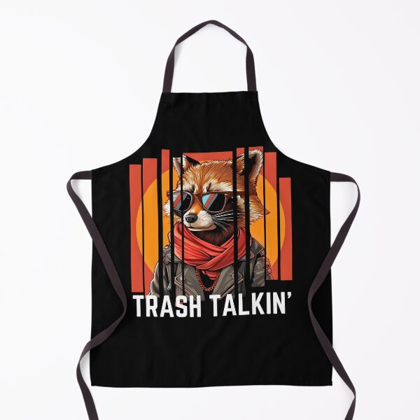Item preview, Punk red racoon is trash talking designed and sold by Maddrick.