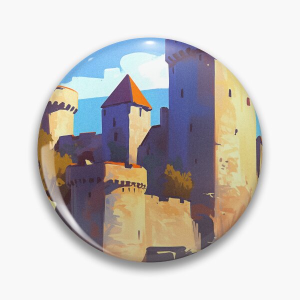 Item preview, French Landscapes - Carcassonne designed and sold by ChillinTurtles.