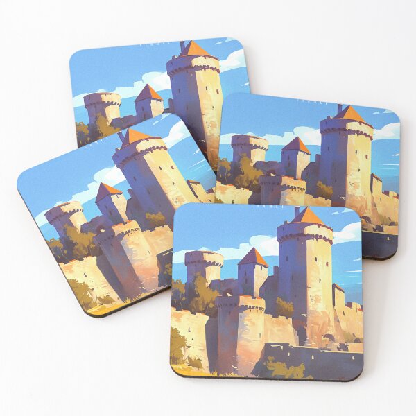 Item preview, French Landscapes - Carcassonne designed and sold by ChillinTurtles.
