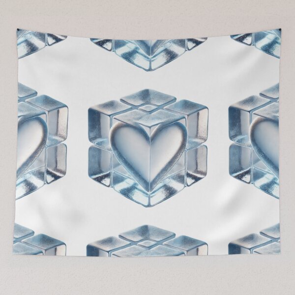 Item preview, Ice Cube Heart designed and sold by WildVista.