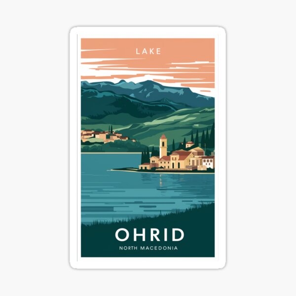 Item preview, Ohrid Lake North Macedonia  designed and sold by 2minutidiitalia.