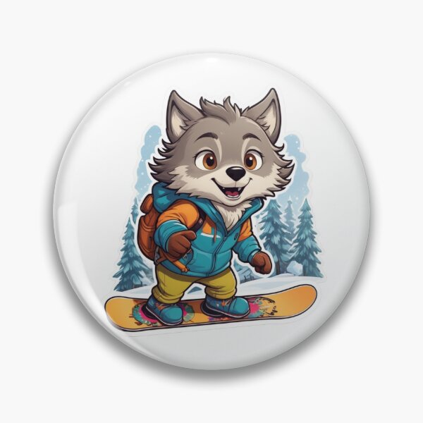 Item preview, Snowboard Wolf designed and sold by Krieghorn.