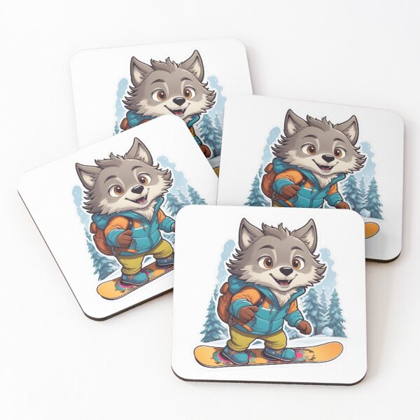 Item preview, Snowboard Wolf designed and sold by Krieghorn.