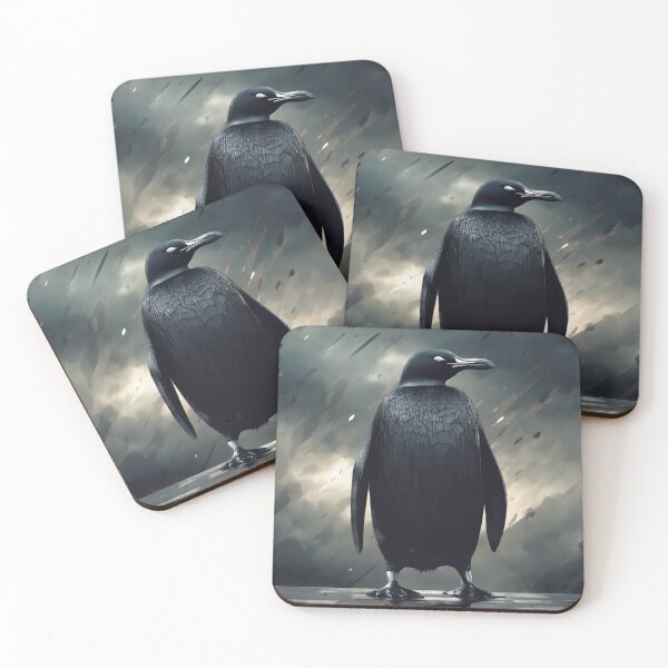 Item preview, Dark penguin designed and sold by GeometricPic.