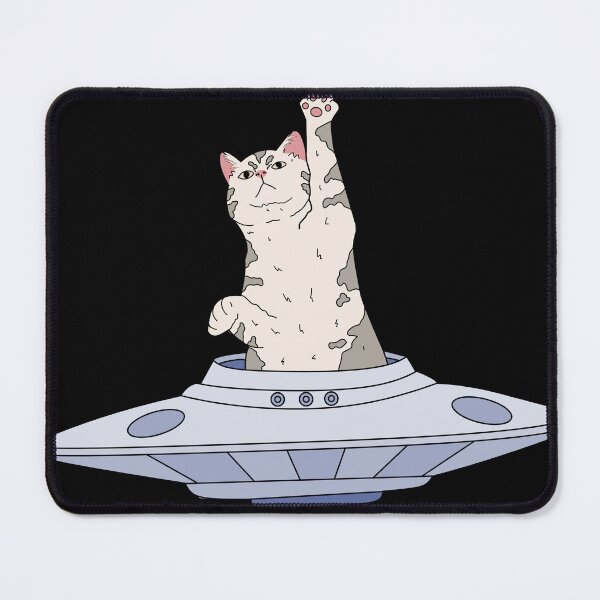 Item preview, Cat on ufo designed and sold by Brexmore3.