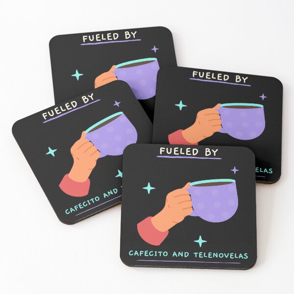 Item preview, Fueled By Cafecito and Telenovelas Coffee Telenovela designed and sold by SvenJ94.