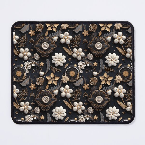 Item preview, Stylish Festive Flower Motif designed and sold by CrossXLine.