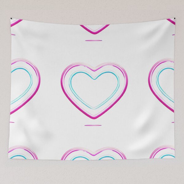 Item preview, Neon Glow Heart designed and sold by WildVista.