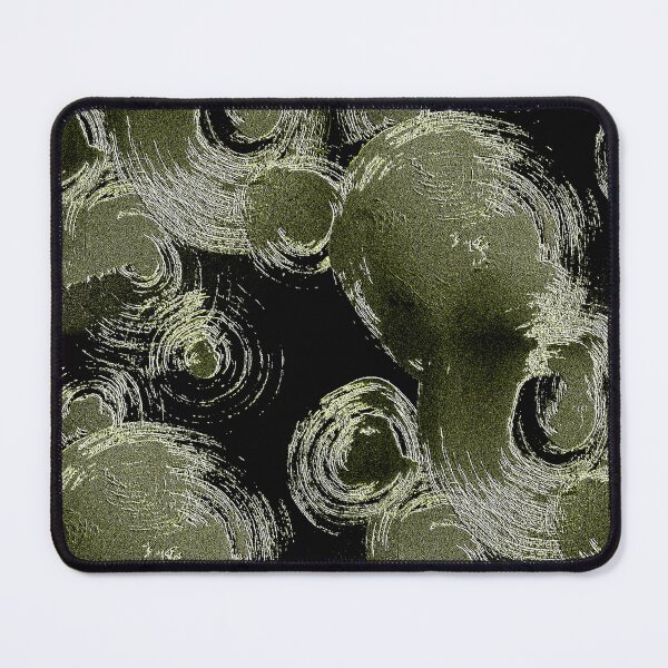 Item preview, Abstract Bubble Pattern in Dark Green designed and sold by Artistestella.