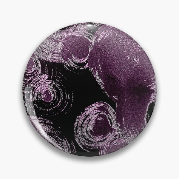 Item preview, Abstract Bubble Pattern in Purple designed and sold by Artistestella.