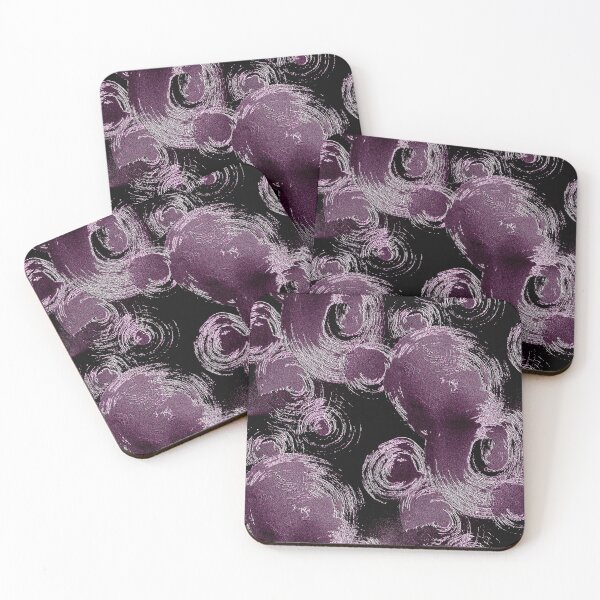 Item preview, Abstract Bubble Pattern in Purple designed and sold by Artistestella.