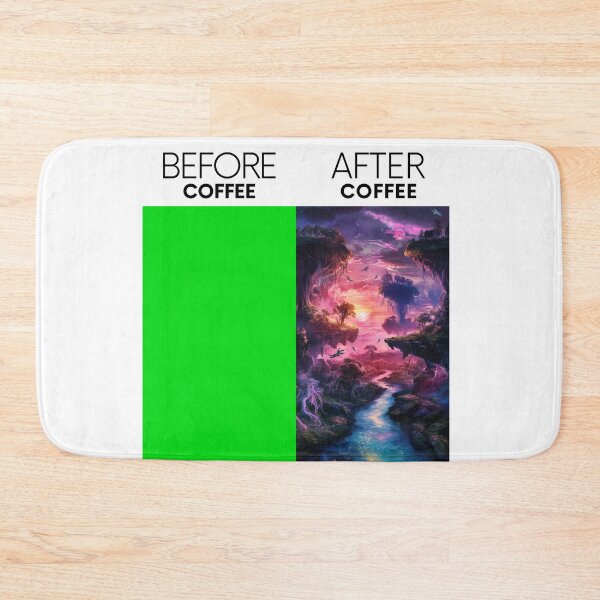 Item preview, Green Screen Before and After Coffee for VFX Coordinator designed and sold by Angie-Atelier.