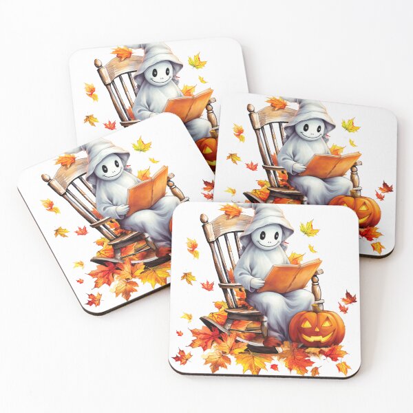 Item preview, Autumn Pumpkins For Reading Lovers, Halloween Spooky Gift For Women designed and sold by thirumalaisam.