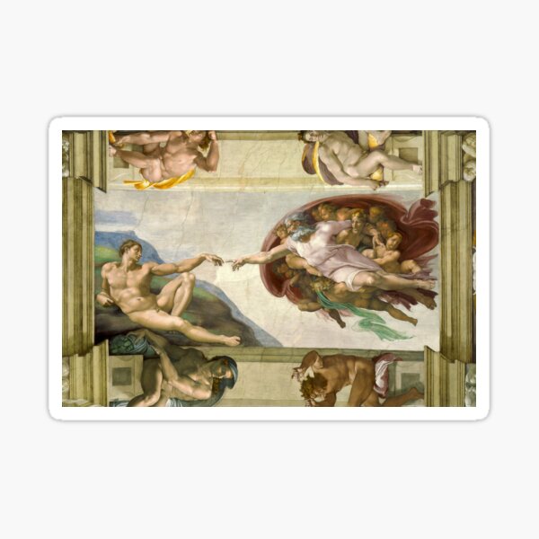 Item preview, The Creation of Adam designed and sold by camilamila2.