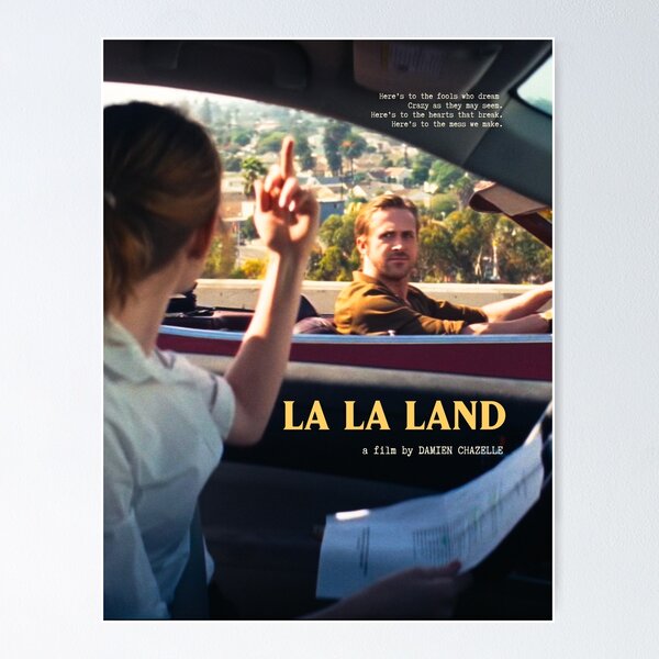 Item preview, La La Land funny movie designed and sold by designsbycloudy.