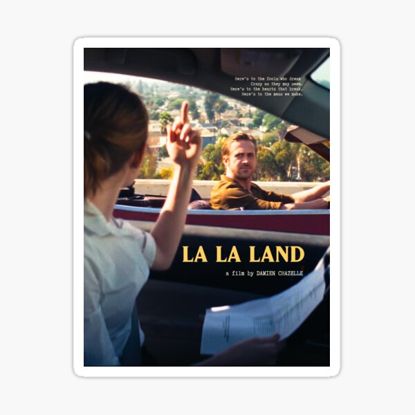 Vista previa del artículo con la obra «La La Land película divertida», diseñado y vendido por designsbycloudy.