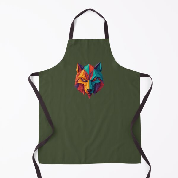 Item preview, A traditional devil mask, origami, wolf vector art designed and sold by VugArtShop.