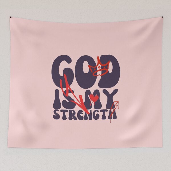 Item preview, God is my strength designed and sold by Peerless-Prime.