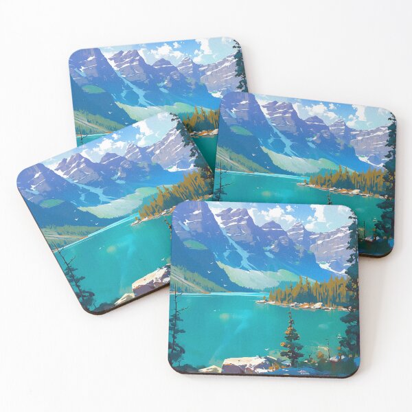 Item preview, World Wonders - Banff's Scenic Lake designed and sold by ChillinTurtles.
