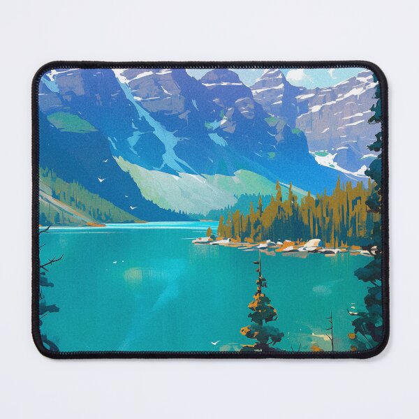 Item preview, World Wonders - Banff's Scenic Lake designed and sold by ChillinTurtles.