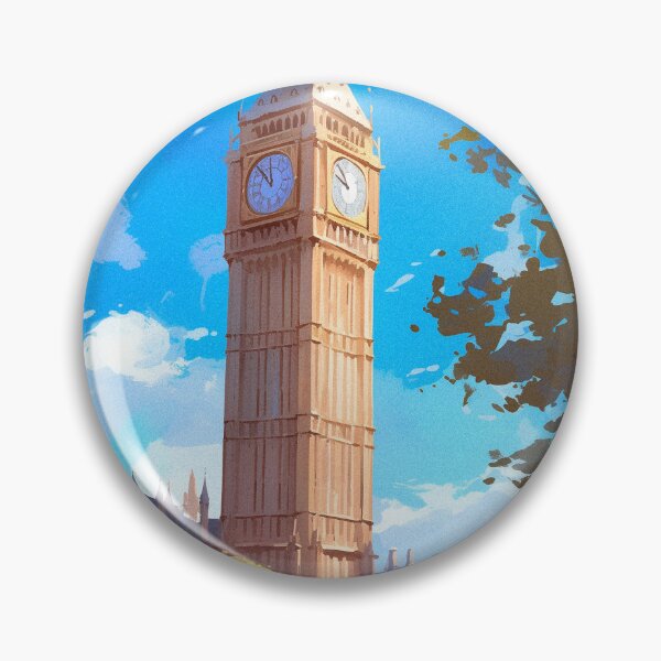 Item preview, World Wonders - Big Ben in London designed and sold by ChillinTurtles.