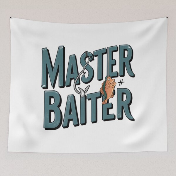 Item preview, Master Baiter Funny Fishing designed and sold by JustCrafted.