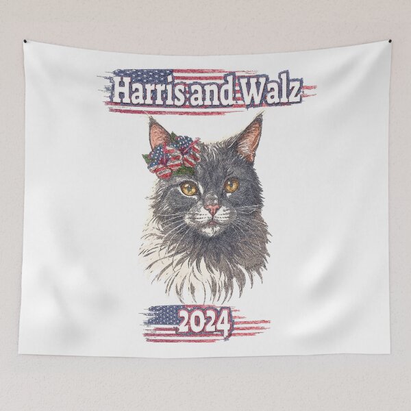 Item preview, Harris and Walz Gray retro cat designed and sold by Hen-C-Art.
