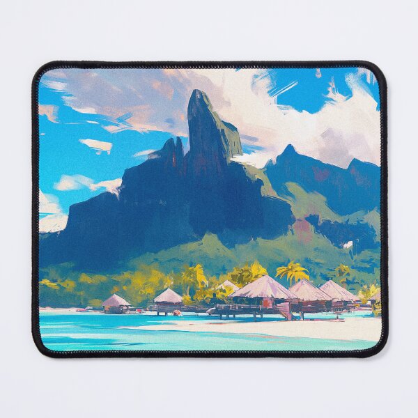 Item preview, World Wonders - Paradise in Bora Bora designed and sold by ChillinTurtles.
