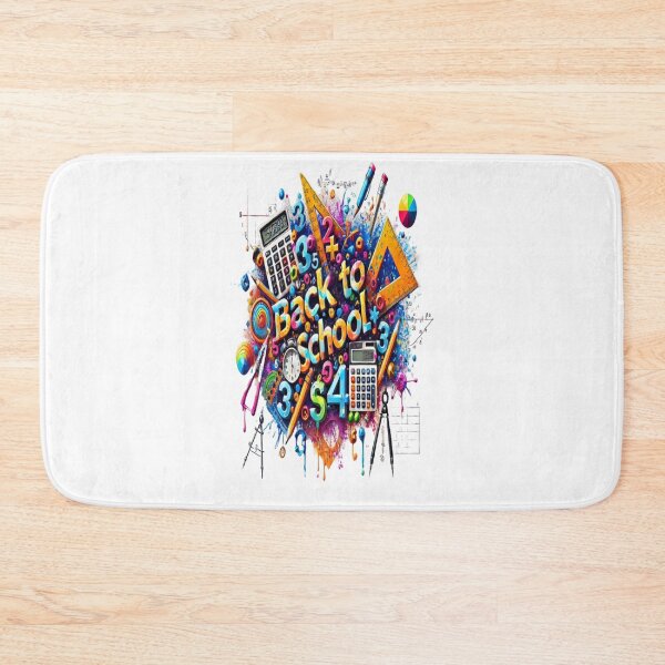 Item preview, Mathematical Splash: Back to School designed and sold by FashionFusionFL.