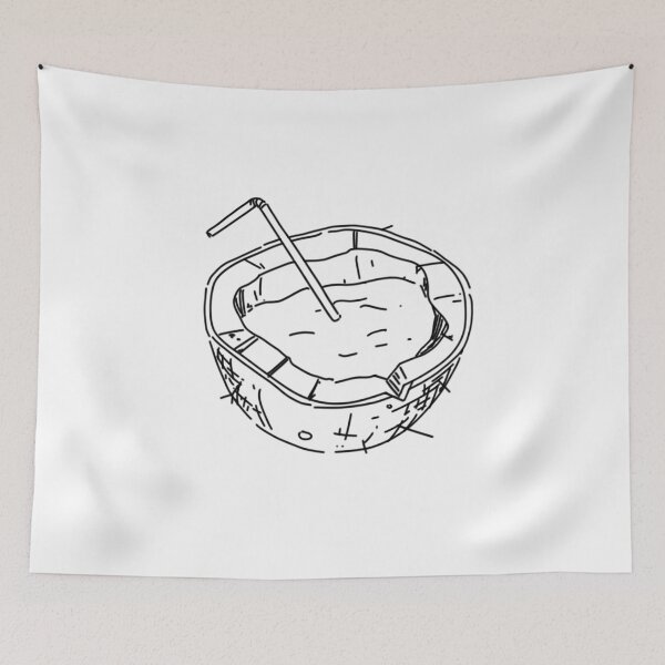 Item preview, Coconut Drink Sketch designed and sold by JerickBravo.