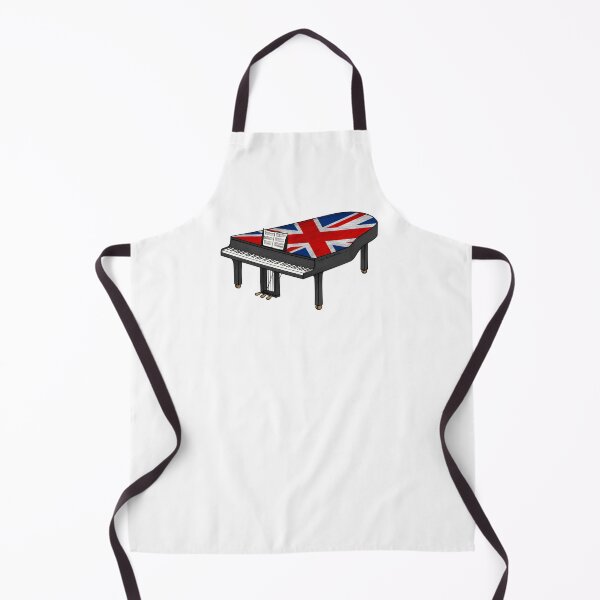 Artikelvorschau, Flügel UK Flagge Pianist Britischer Musiker entworfen und verkauft von doodlerob.