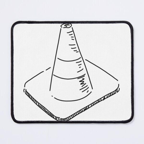Item preview, Traffic Cone Sketch designed and sold by JerickBravo.