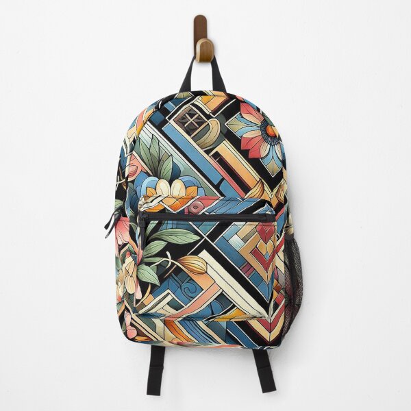 Item preview, Art deco floral pattern designed and sold by Silbays.