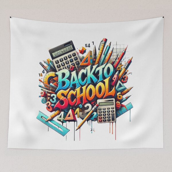 Item preview, Back to School Essentials Collage designed and sold by FashionFusionFL.