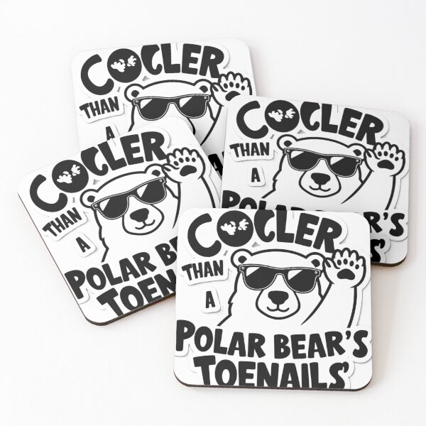 Item preview, Cool Polar Bear with Sunglasses Design designed and sold by merve02shop.
