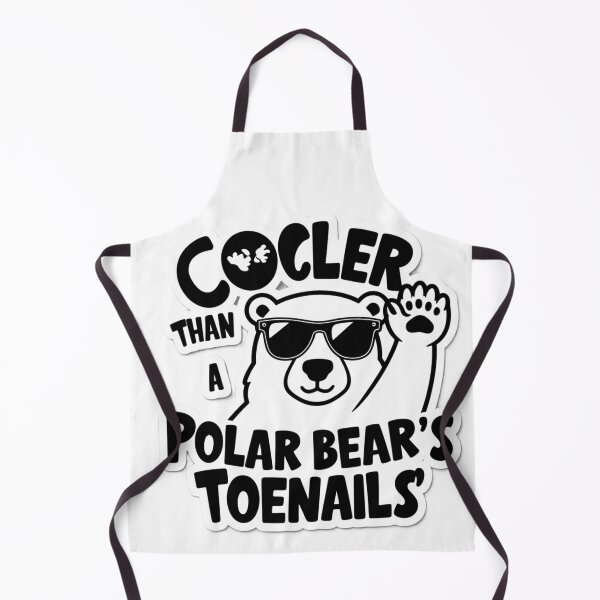 Item preview, Cool Polar Bear with Sunglasses Design designed and sold by merve02shop.