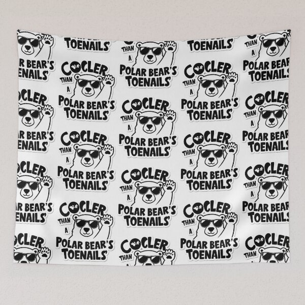Item preview, Cool Polar Bear with Sunglasses Design designed and sold by merve02shop.