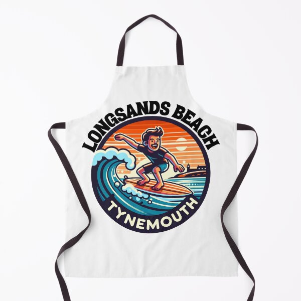 Item preview, Longsands Beach Tynemouth Surfer designed and sold by MerchByCraig.