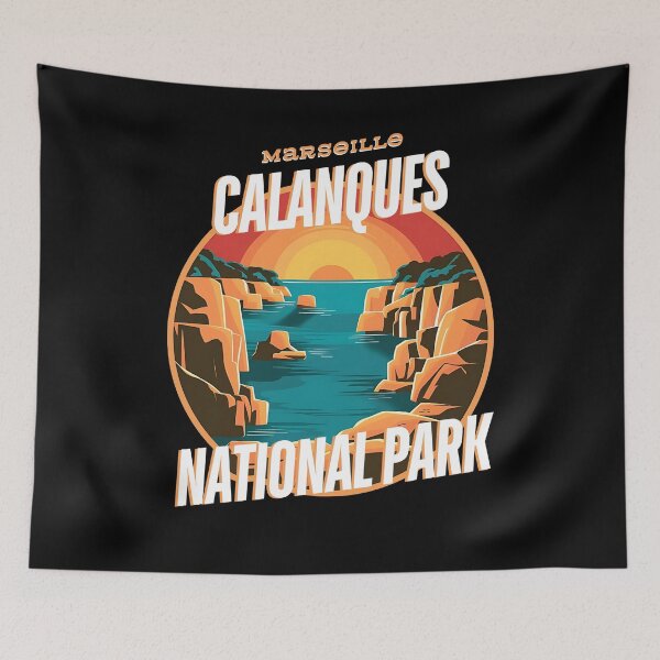 Item preview, Calanques National Park Sunset designed and sold by Guess4best.