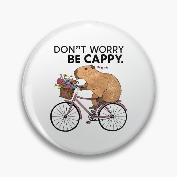 Item preview, Don't Worry Be Cappy designed and sold by Haji  Kamora.