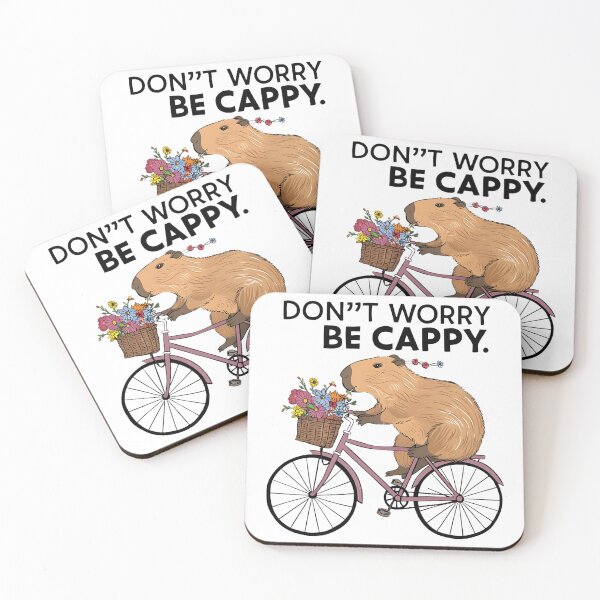 Item preview, Don't Worry Be Cappy designed and sold by Haji  Kamora.