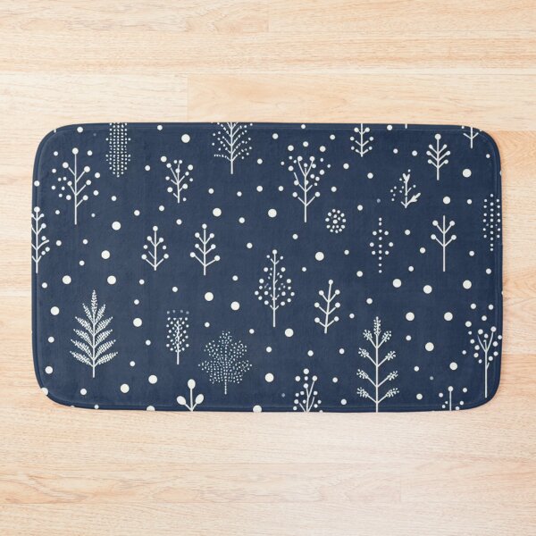 Item preview, Navy Blue and White Polka Dot Seamless Pattern designed and sold by Rui Fernandes.