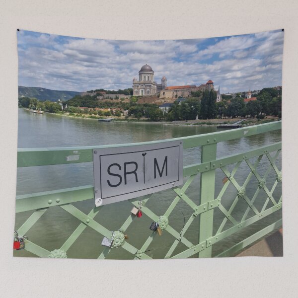 Item preview, State Border Sign on Old Bridge designed and sold by Gaboro.