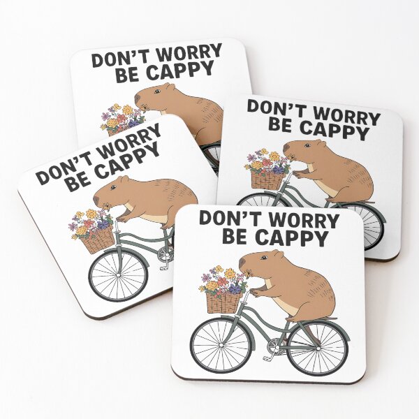 Item preview, Don't Worry Be Cappy designed and sold by Haji  Kamora.