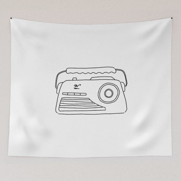 Item preview, Portable Radio Sketch designed and sold by JerickBravo.